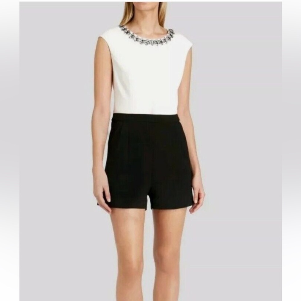Ted Baker Embellished Neck Playsuit